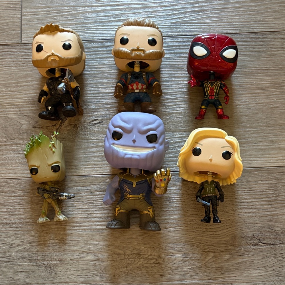 Marvel Funko Pop Figure Set - Infinity War Set